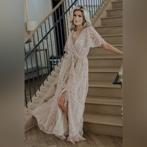 Baltic Born Blush Maxi Dress